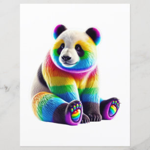 Cute Rainbow Panda