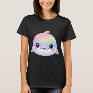 Cute Rainbow Pastel Kawaii Baby Shark T-Shirt