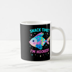 Cute Rainbow Scale Fish Kawaii Cartoon Ocean Kids  Coffee Mug