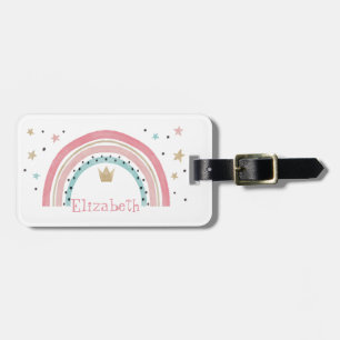 Cute Rainbow Stars  Luggage Tag