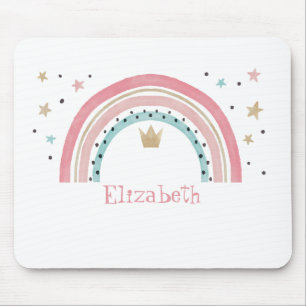 Cute Rainbow Stars  Mouse Pad