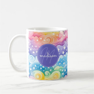 Cute Rainbow Stars Mugs