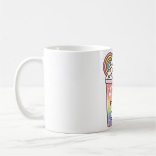 Cute Rainbow Unicorn Milkshake Coffee Mug