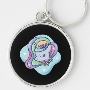 Cute Rainbow Unicorny Keychain