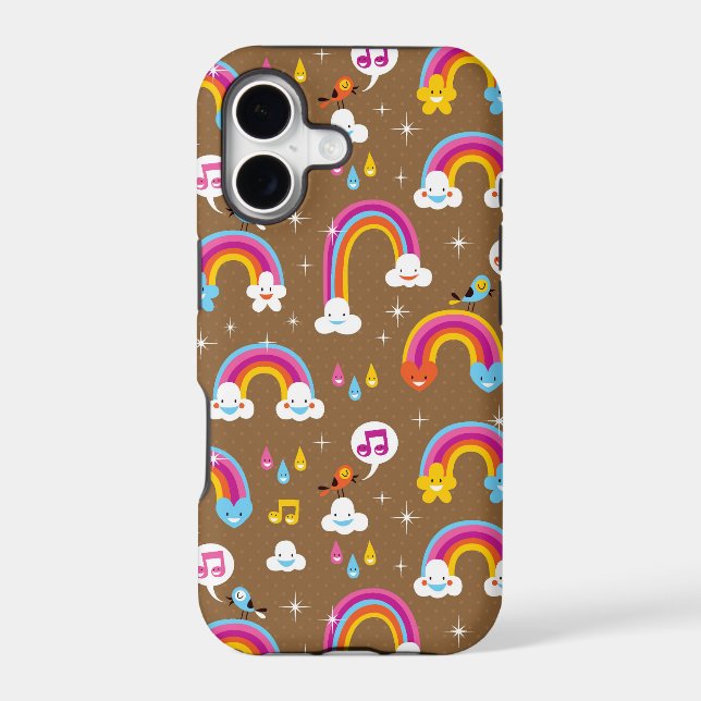 cute rainbows pattern (Back)