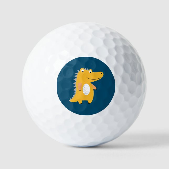 Cute rainforest Animals Golf Balls (Front)