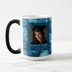 Cute Ranunculus Flower College Graduation Magic Mug