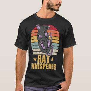 Cute Rat Domestic Rat Rodent Mouse Pet Biology 18 T-Shirt