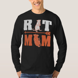 Cute Rat Domestic Rat Rodent Mouse Pet Biology 38 T-Shirt