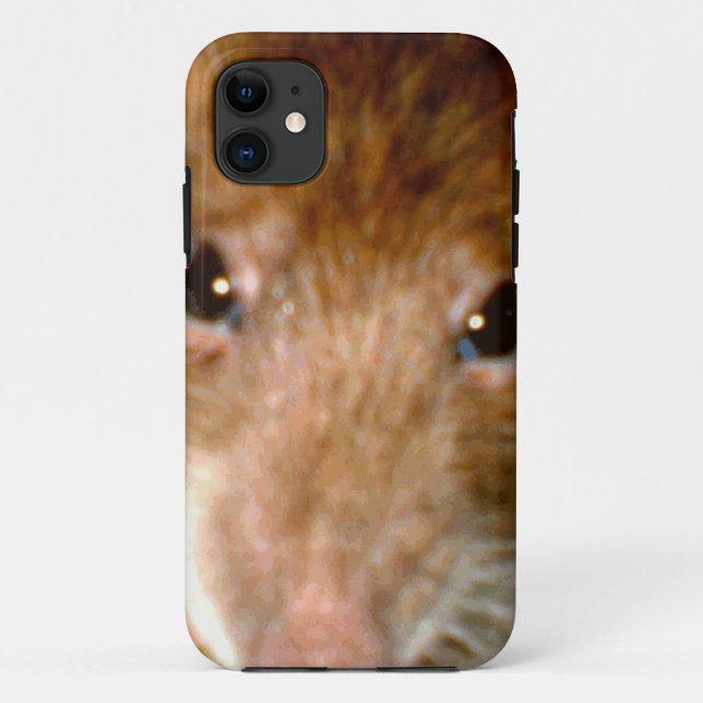 Cute Rat Face iPhone 5 Case (Back)