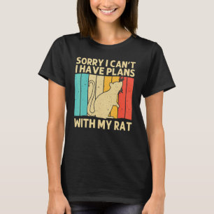 Cute Rat For Men Women Mouse Rat  River Rat Pet Ro T-Shirt