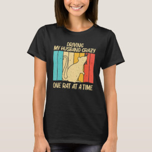 Cute Rat For Women Mom Mouse Rat  River Rat Pet Ro T-Shirt