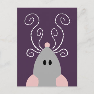 Cute Rat or Mouse Post Card