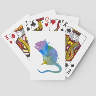 Cute Rat Playing Cards