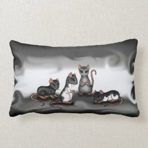 cute Rats pillow