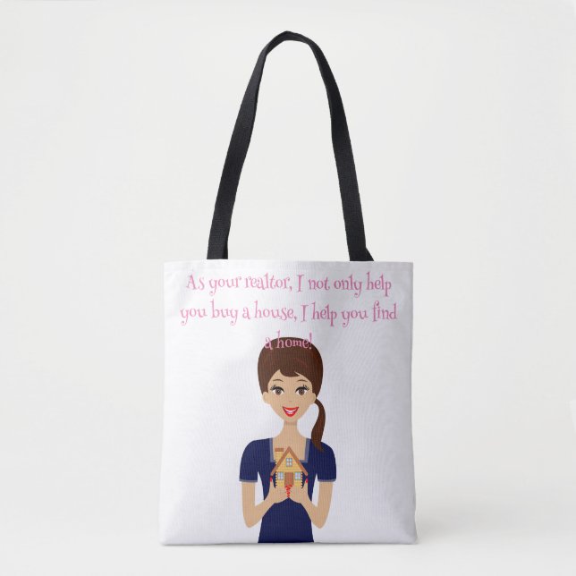 Cute Realtor Tote (Front)