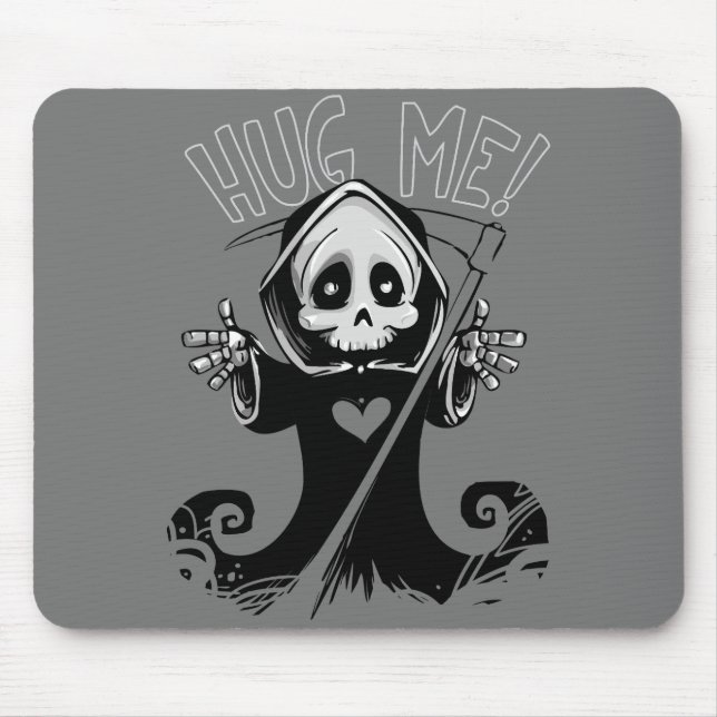 Cute Reaper - Death Design  Mouse Pad (Front)