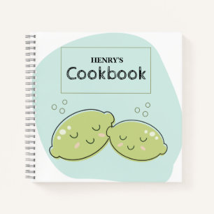 Cute Recipe Book to Write In (Limes)