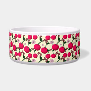 Cute red cherry pattern