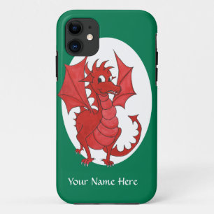 Cute Red Dragon iPhone 5/5s Case to Personalize