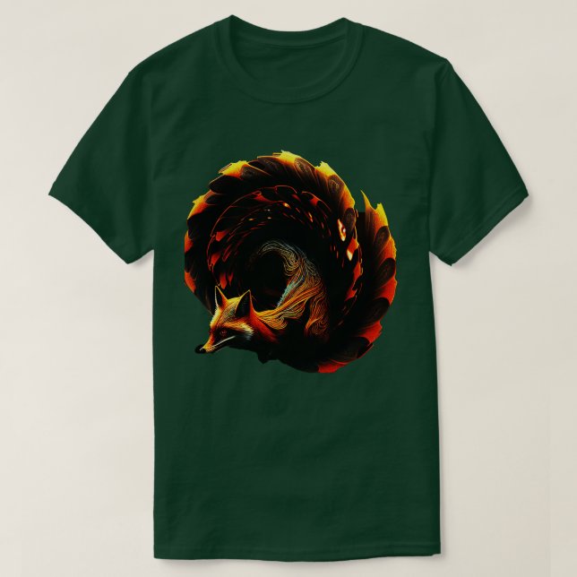 Cute Red fox 2023 T-Shirt (Design Front)