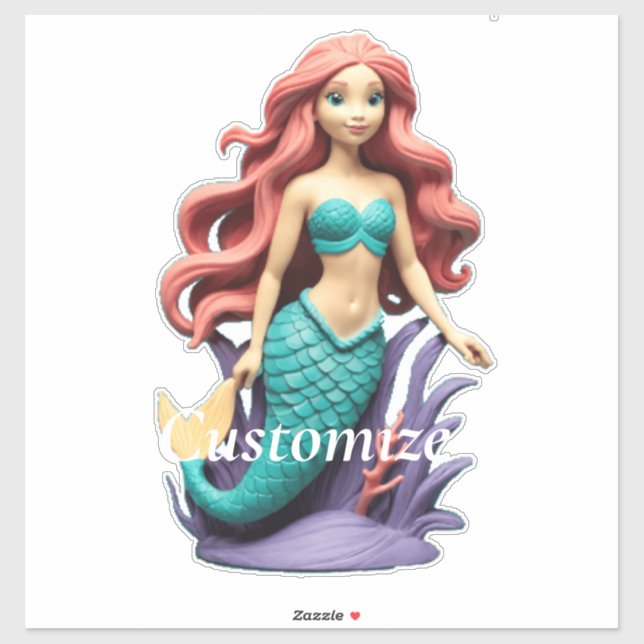 Cute Red-headed Mermaid Thunder_Cove (Sheet)