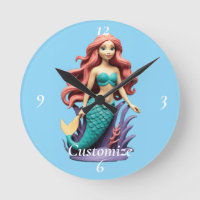 Cute Red-headed Mermaid Thunder_Cove