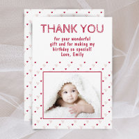 Cute Red Heart Pattern Photo