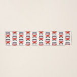 Cute red kawaii truck cartoon illustration scarf<br><div class="desc">For the truck lover! This cute red truck is drawn in fun cartoon style for a boy.</div>