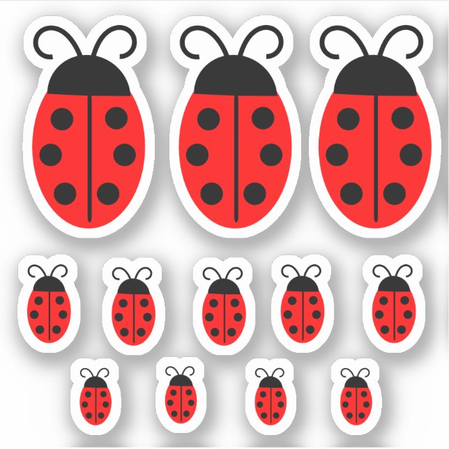 Cute Red Ladybug (Front)