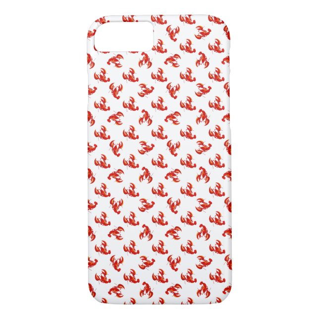Cute Red Lobsters Case-Mate iPhone Case (Back)