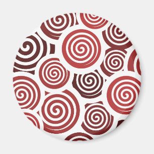 Cute red magnet