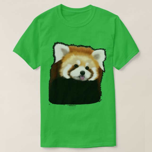 Cute Red Panda 17 T-Shirt (Design Front)