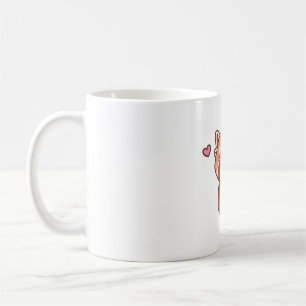 Cute Red Panda Loves Drinking Bubble Tea Coffee Mug