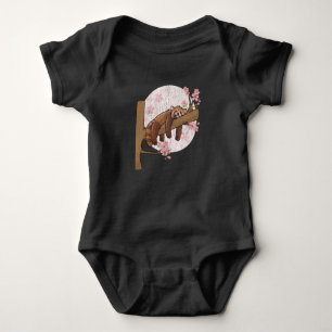 Cute Red Panda Nap Lazy Sleeping Animal Baby Bodysuit