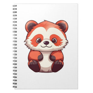 Cute Red Panda Notebook