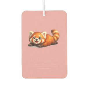 Cute Red Panda Relaxing Kawaii Animal Design Air Freshener