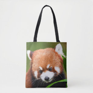 Cute Red Panda Tote Bag