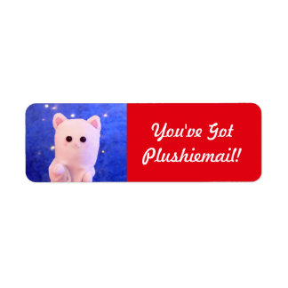 Cute Red Personalized Stylish Photo Mail