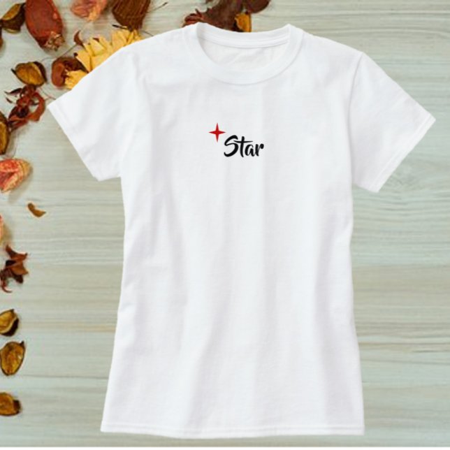 Cute Red Star Diva T-Shirt (Creator Uploaded)