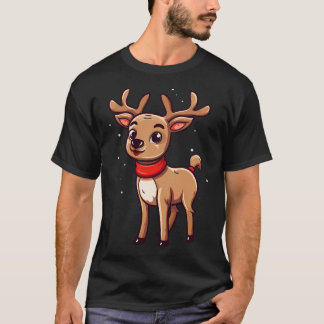 Cute Reindeer Art T-Shirt
