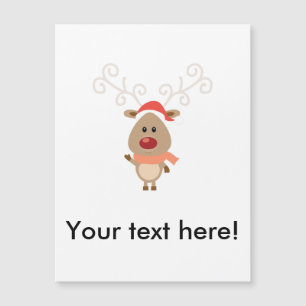 Cute reindeer cartoon