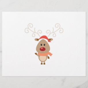 Cute reindeer cartoon