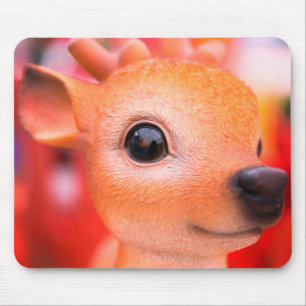 Cute Reindeer Christmas Mouse Pad