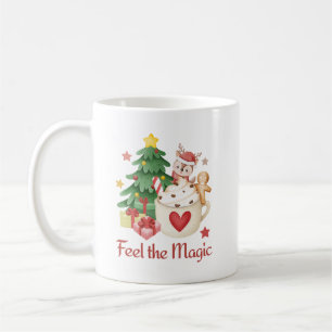 Cute Reindeer Christmas Mug