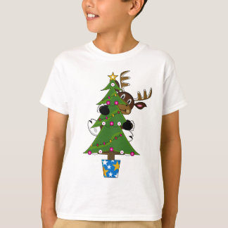 Cute Reindeer Christmas Tee