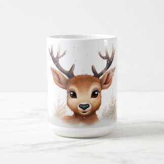 Cute reindeer mug