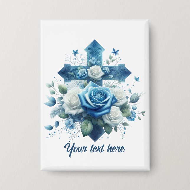Cute Religious Cross add text  (Front)