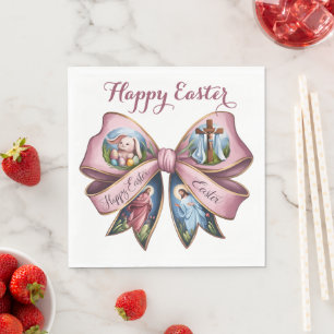 Cute Religious Easter Napkin