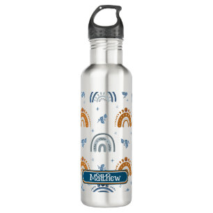 Cute Retro Boho Celestial Pattern Personalized 710 Ml Water Bottle